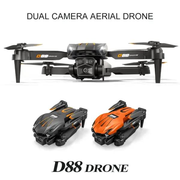 Lenovo D88 Foldable 8K HD Dual Camera Drone - Image 2