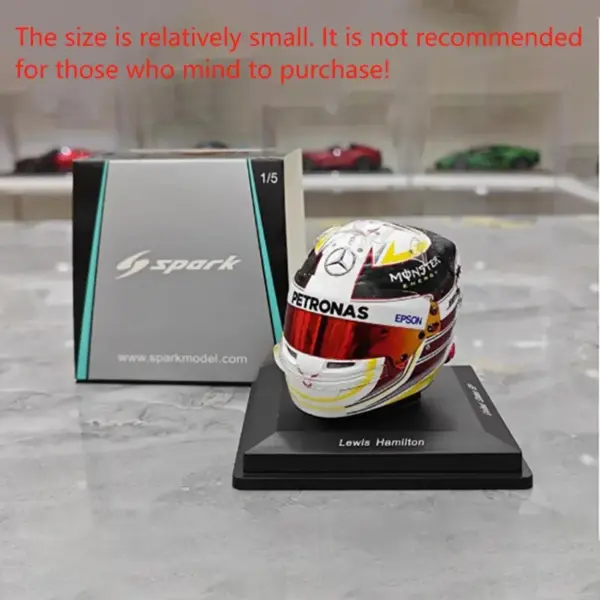 Spark 1/5 Resin Racing Helmet Collectible Model - Image 9