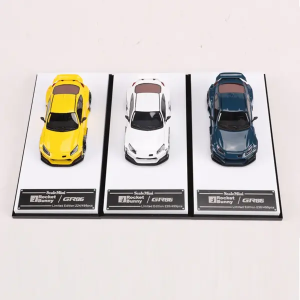ScaleMini 1:64 Rocket Bunny GT86 Resin Model - Image 3