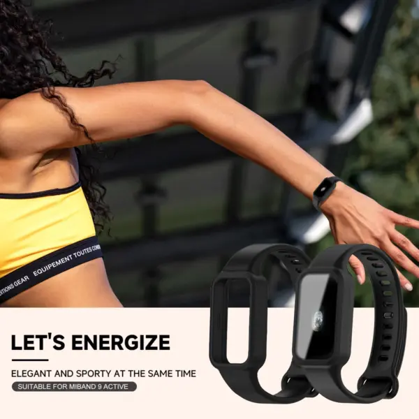 Sport Strap+Film for Xiaomi Smart Band 9 and Redmi Band 3 - Image 6