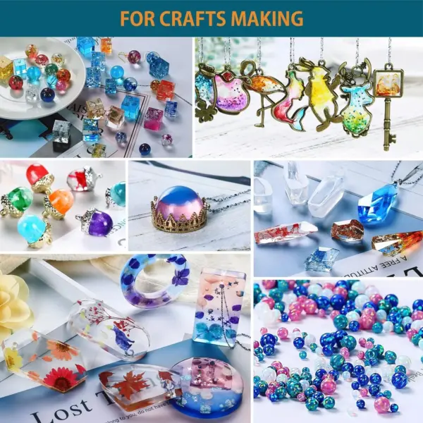 300g UV Resin Clear for Jewelry Making - Image 5