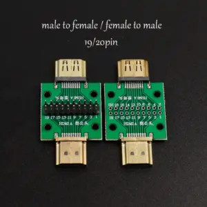 HDMI Male Female Test Board Adapter Kit
