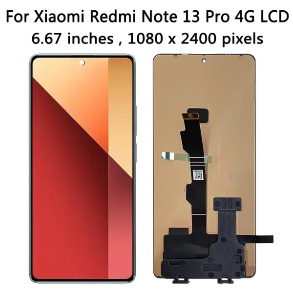 6.67-Inch AMOLED Display for Xiaomi Redmi Note 13 Pro - Image 4