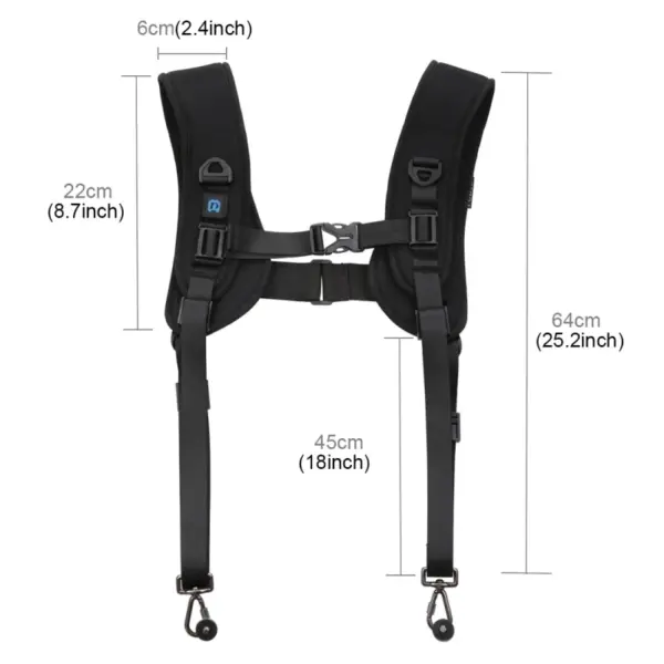 PULUZ Dual Shoulder Camera Harness - Image 4