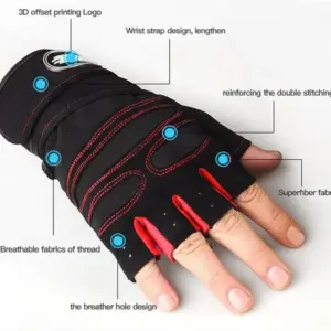 Unisex Fitness Half Finger Gloves for Workout 15 S68b8c335c5b14e90a0e785039abec439r