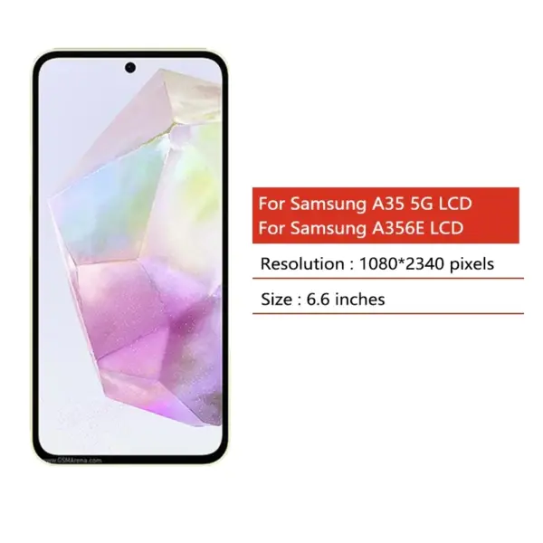 Super AMOLED Display for Samsung A35 A356 Series - Image 2
