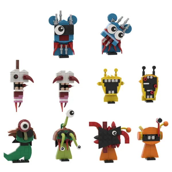 Gobricks Horror Incredibox Sprunki Building Blocks - Image 13