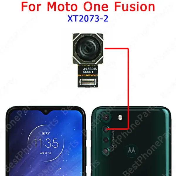 Motorola Moto One Series Rear Camera Module Replacement - Image 15