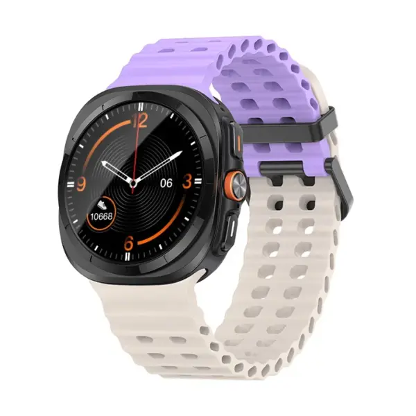 Ocean Silicone Band for Samsung Galaxy Watch 7 Ultra 47mm - Image 6