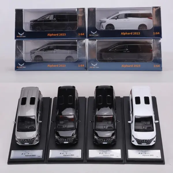 1:64 Scale Alphard 2023 MPV Alloy Diecast Model - Image 5