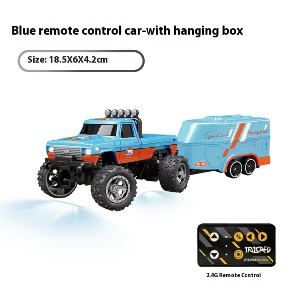 1:64 Off-Road RC Car with Trailer Gift - Image 12