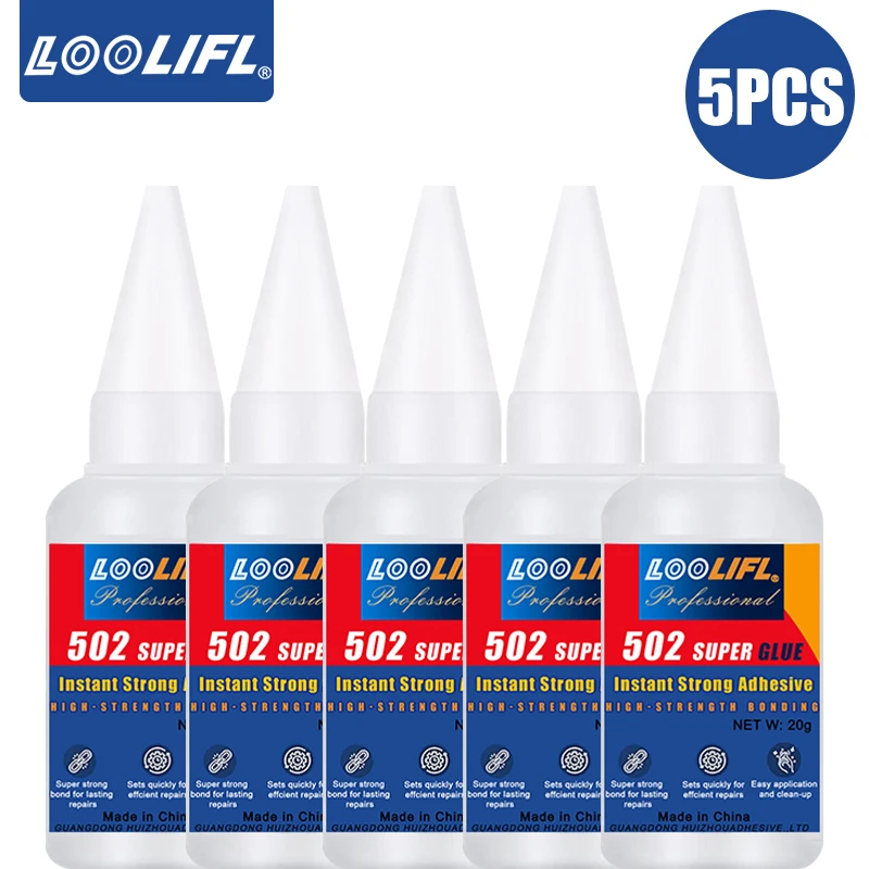 LOOLIFL 502 Shoe Repair Glue Strong Bond 20ml 10 LOOLIFL 502 Shoe Repair Glue Strong Bond 20ml - Image 10