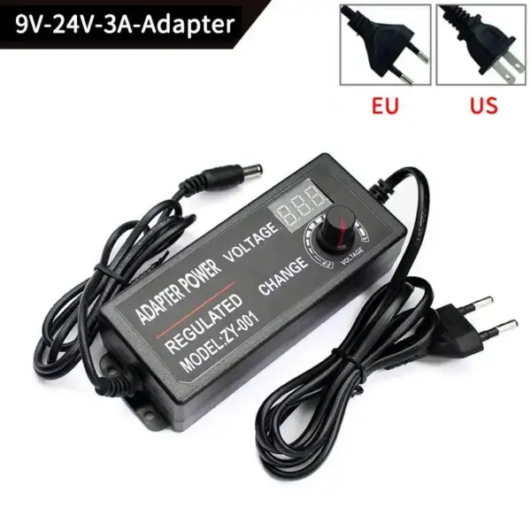 Adjustable DC Power Adapter 1V-36V for LED Strips - Image 16