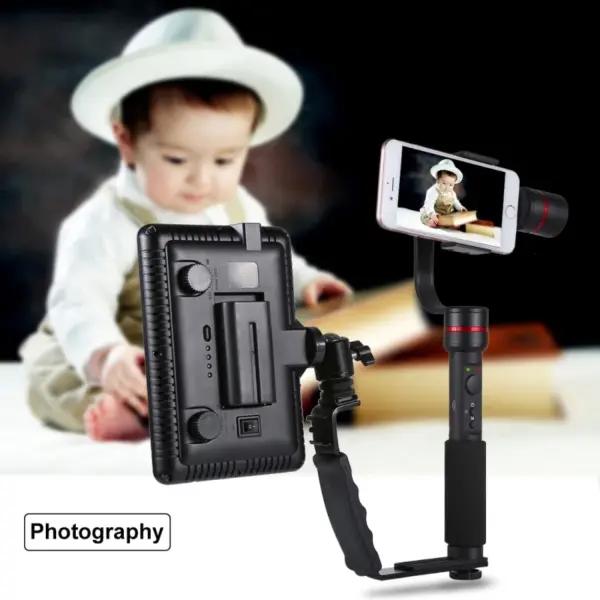 PULUZ PU3011 L-Shape Camera Flash Bracket - Image 6