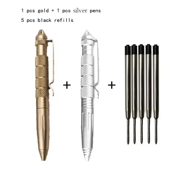 2 Pack Defense Tactical Aluminum Pens - Image 9