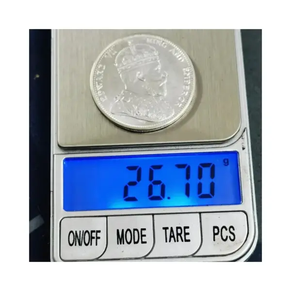 Replica 1903 Silver Dollar of Straits Settlements - Image 3