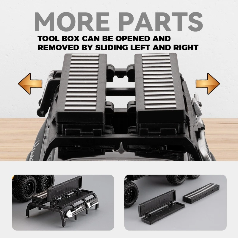 1:24 Dodge Mammoth RAM 1000 TRX Diecast Model Car 5 1:24 Dodge Mammoth RAM 1000 TRX Diecast Model Car - Image 5