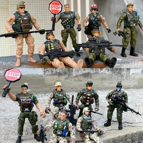 Military Snow Navy Action Figure Toy for Boys - Image 6