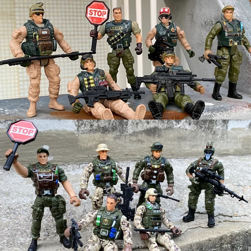 Military Snow Navy Action Figure for Kids 6 Military Snow Navy Action Figure for Kids - Image 6