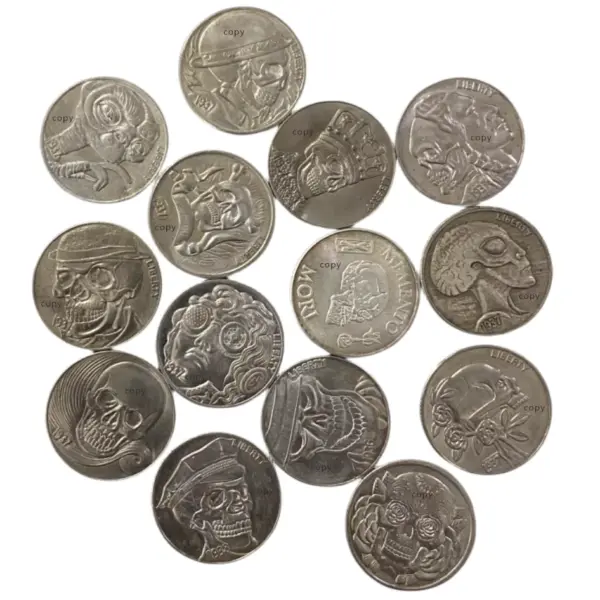 25-Piece Hobo Nickel Coin Set Replica Collection - Image 3