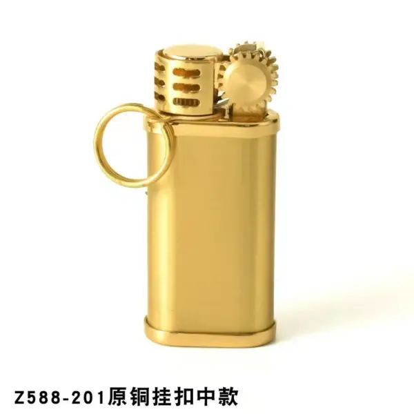 ZORRO Brass Kerosene Lighter Retro Portable Gadget - Image 10
