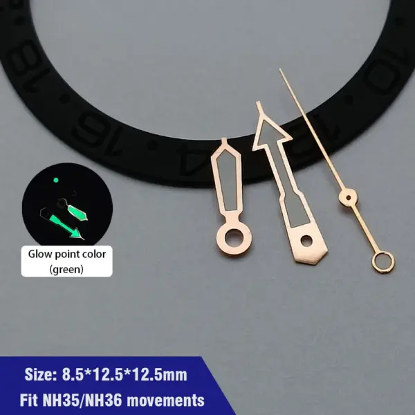 Green Luminous Watch Hands for NH35 NH36 Movement - Image 56