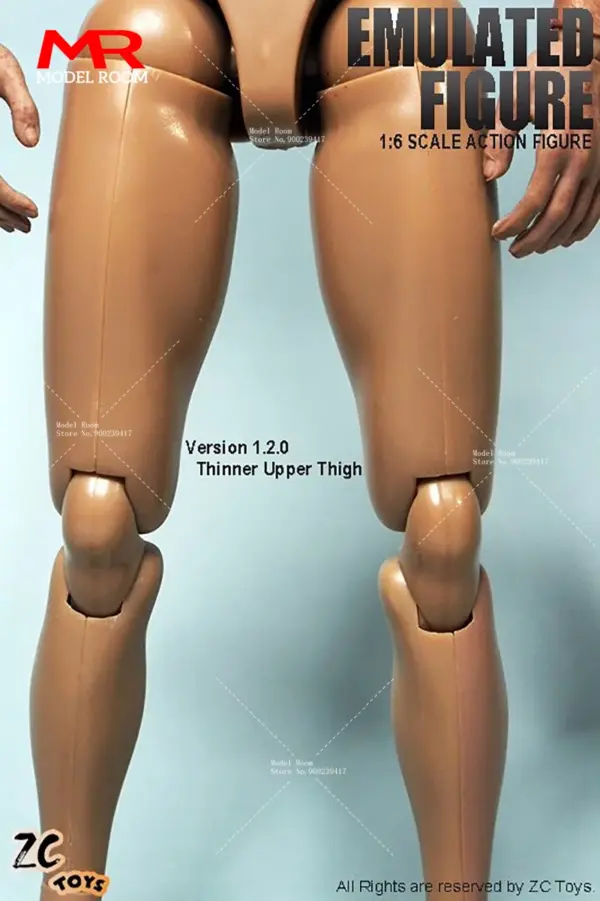 1/6 Male Muscle Action Figure with Replaceable Hands - Image 5