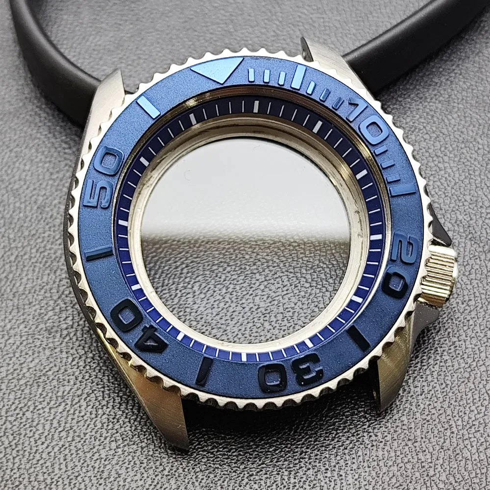 42mm Black Matte Watch Case for NH35 Movement 14 42mm Black Matte Watch Case for NH35 Movement - Image 14