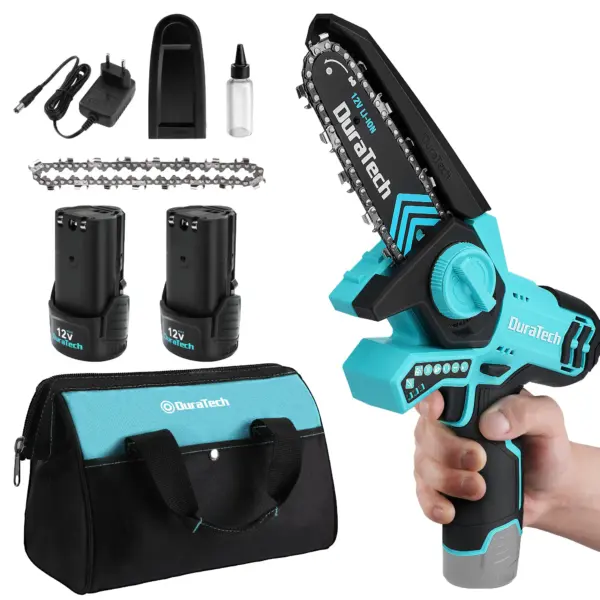 12V Mini Cordless Chainsaw DT105130 - Image 2