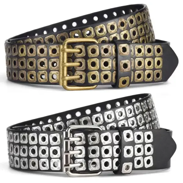 Luxury Punk Rivet Women’s Belt for Jeans - Image 2