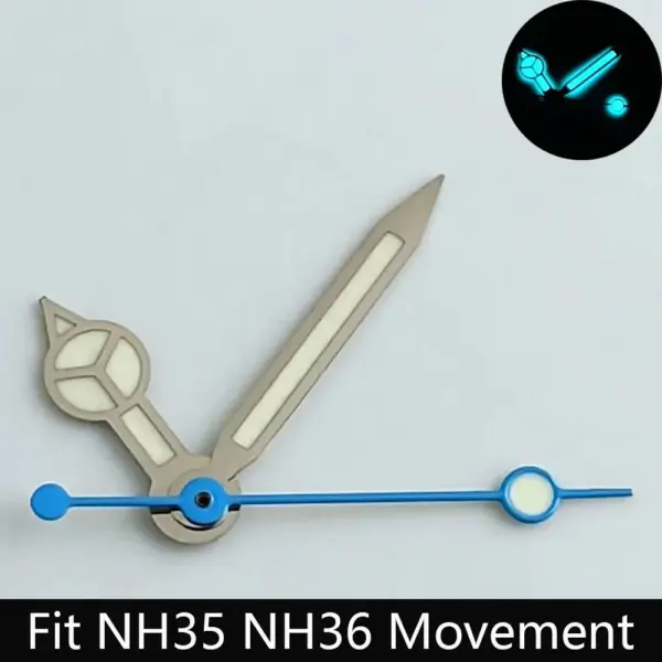 Silver/Gold N H35 Watch Hands for NH35 ETA 286 Movement - Image 29