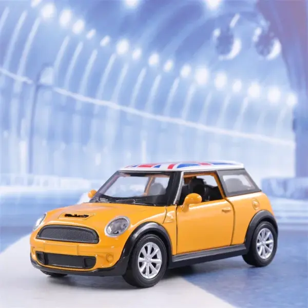 1:36 BMW Mini Cooper Die-Cast Model Car - Image 8