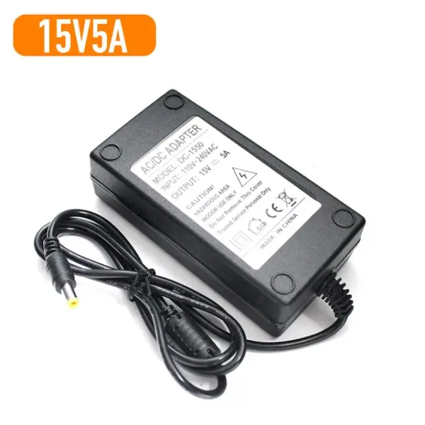 15V Universal AC/DC Power Adapter for LED Drivers - Image 7