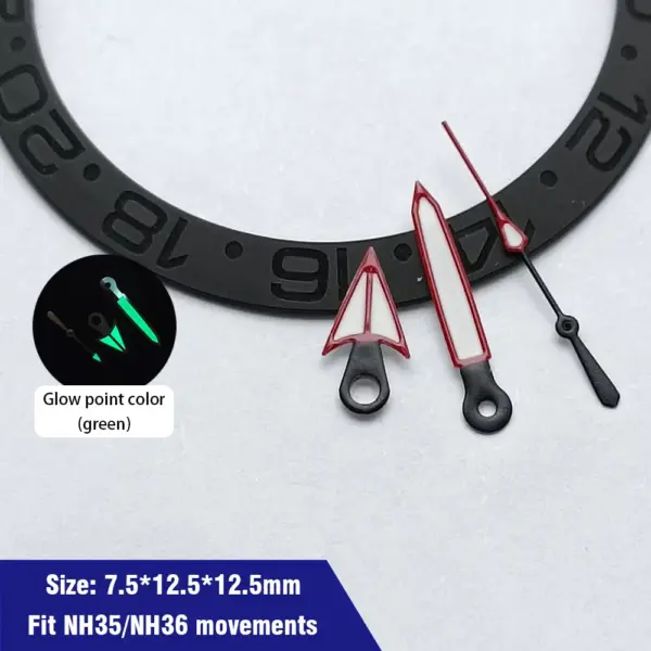 Green Luminous Watch Hands for NH35 NH36 Movement - Image 53