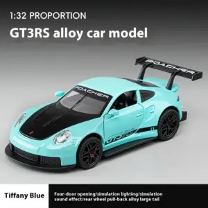 1:32 Porsche GT3 RS Diecast Metal Model Car 16 S6c8b9e6f992e4d2f8ad6958f3c7cfea5I