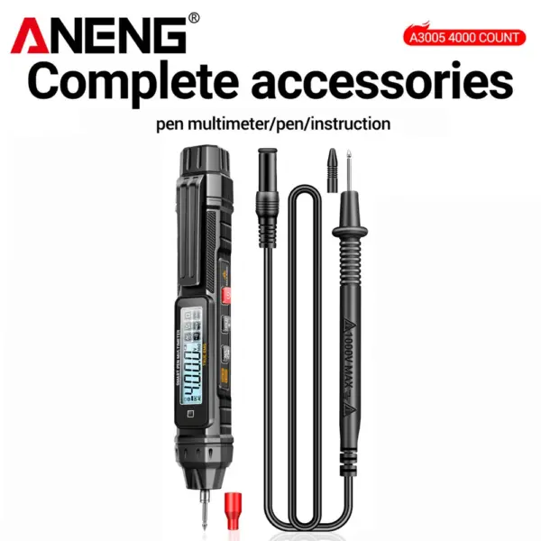 ANENG A3005 Digital Multimeter Pen Type 4000 Counts - Image 8
