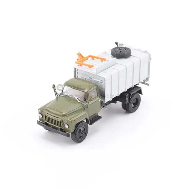 1:43 Diecast Sanitation Truck Model KO-413 Russia Gaz-53 - Image 3