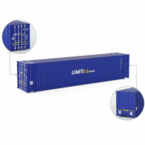 HO Scale 45ft Model Shipping Container C8745 - Image 11