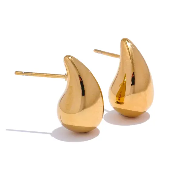 Yhpup Water Drop Stud Earrings for Women - Image 8