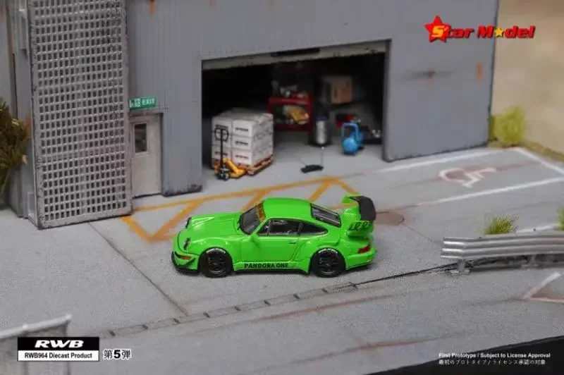 Star 1:64 RWB 930 964 Rear Wing Australian Pink Model 10 Star 1:64 RWB 930 964 Rear Wing Australian Pink Model - Image 10