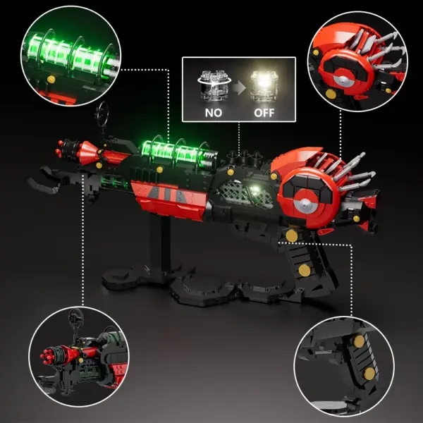Call of Duty Ray Gun Mark 2 Building Blocks Kit - Image 5