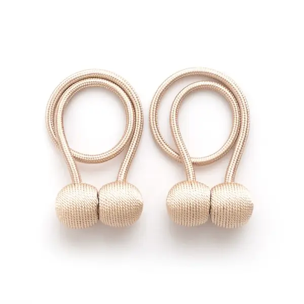 Magnetic Pearl Curtain Tiebacks Set for Elegant Drapes - Image 10