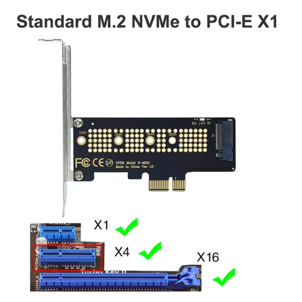 M.2 NVME to PCIe 4.0 Adapter Card for Desktop - Image 7