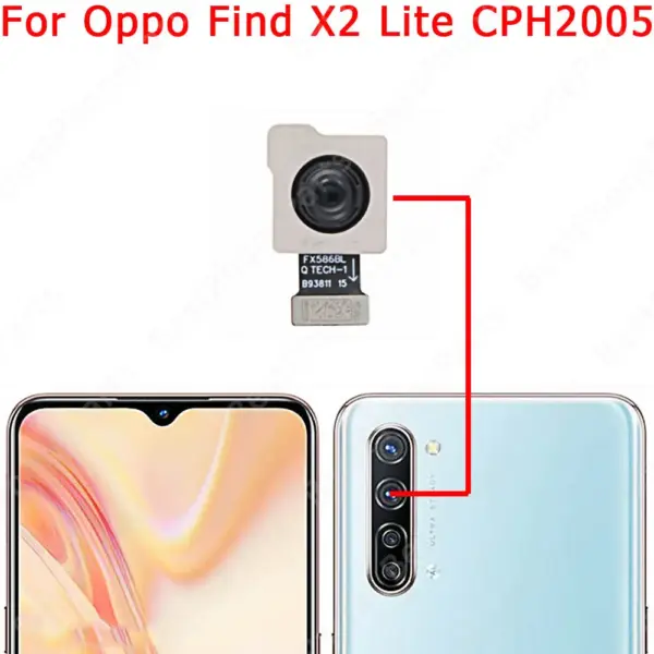 OPPO Find X2 Pro Neo Rear Camera Module Replacement - Image 2