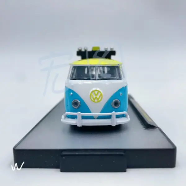 Diecast 1960 VW Double Cab Truck Model 1:64 - Image 5