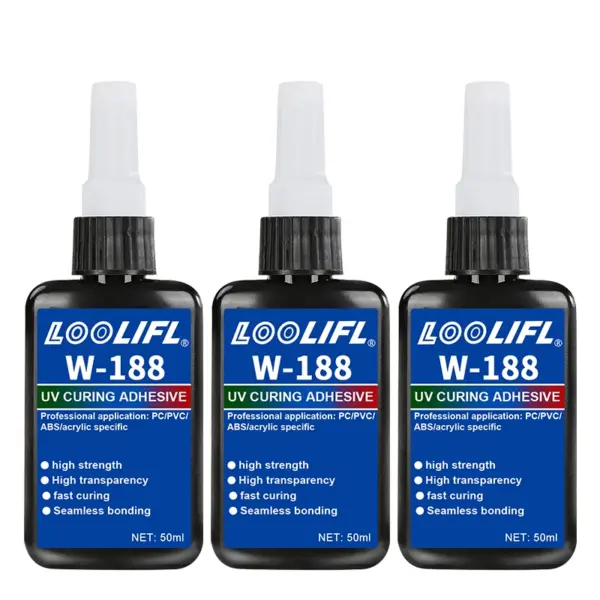 LOOLIFL W188 UV Resin Glue Kit 50ml - Image 7