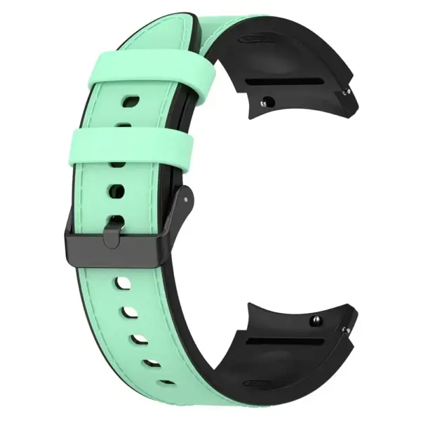 Stainless Steel & Leather Strap for Samsung Galaxy Watch 5/6 - Image 8