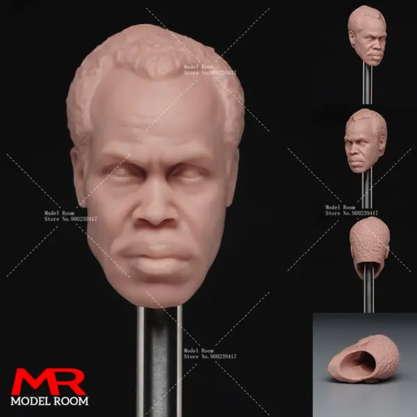 Unpainted 1/6 Leonardo Head Sculpt Model - Image 2