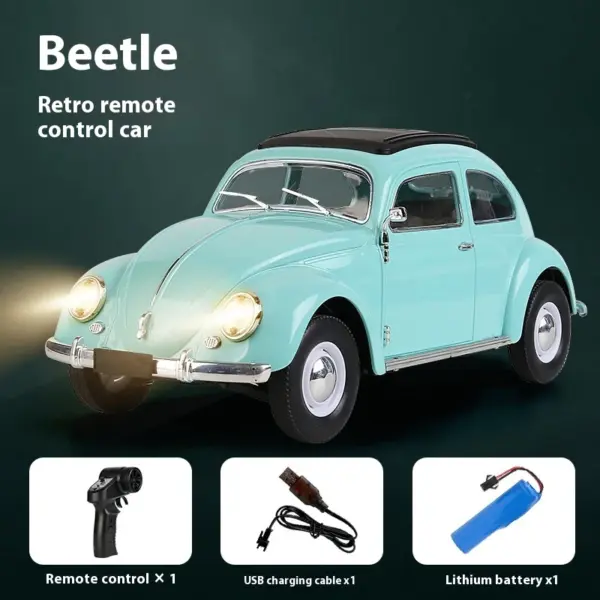 1/16 Scale VW Beetle RC Car D62mini - Image 4
