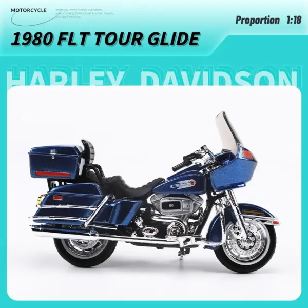 Maisto 1:18 Harley-Davidson Motorcycle Model - Image 3